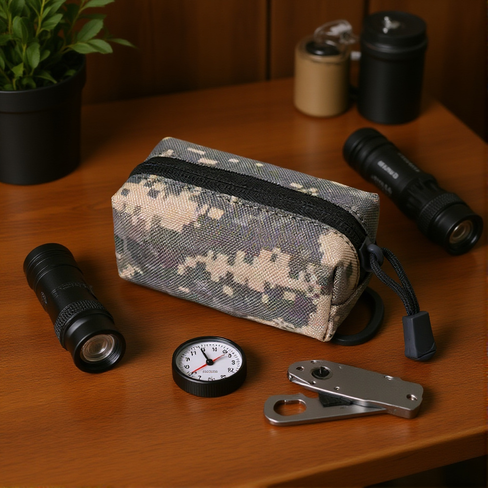 Edc Carry Case - Outdoor Hanging Bag Mini Molle Pouch