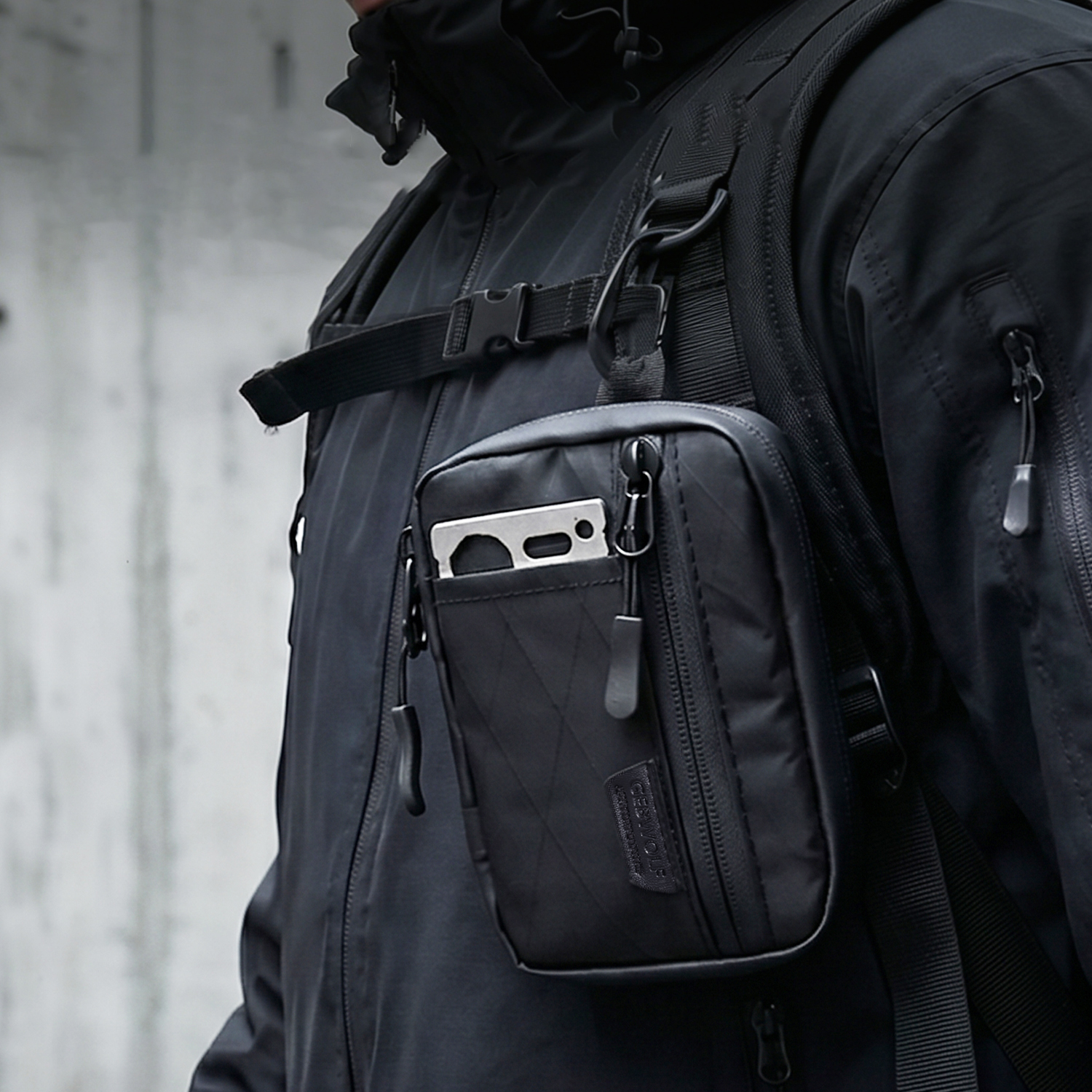 Edc Carry Case - Outdoor X-PAC Multi-Functional EDC Wallet Key