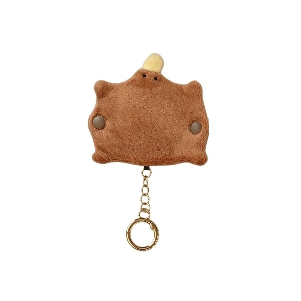 Cable Winder Keychain - Plush Platypus Data Cable Organizer Furry
