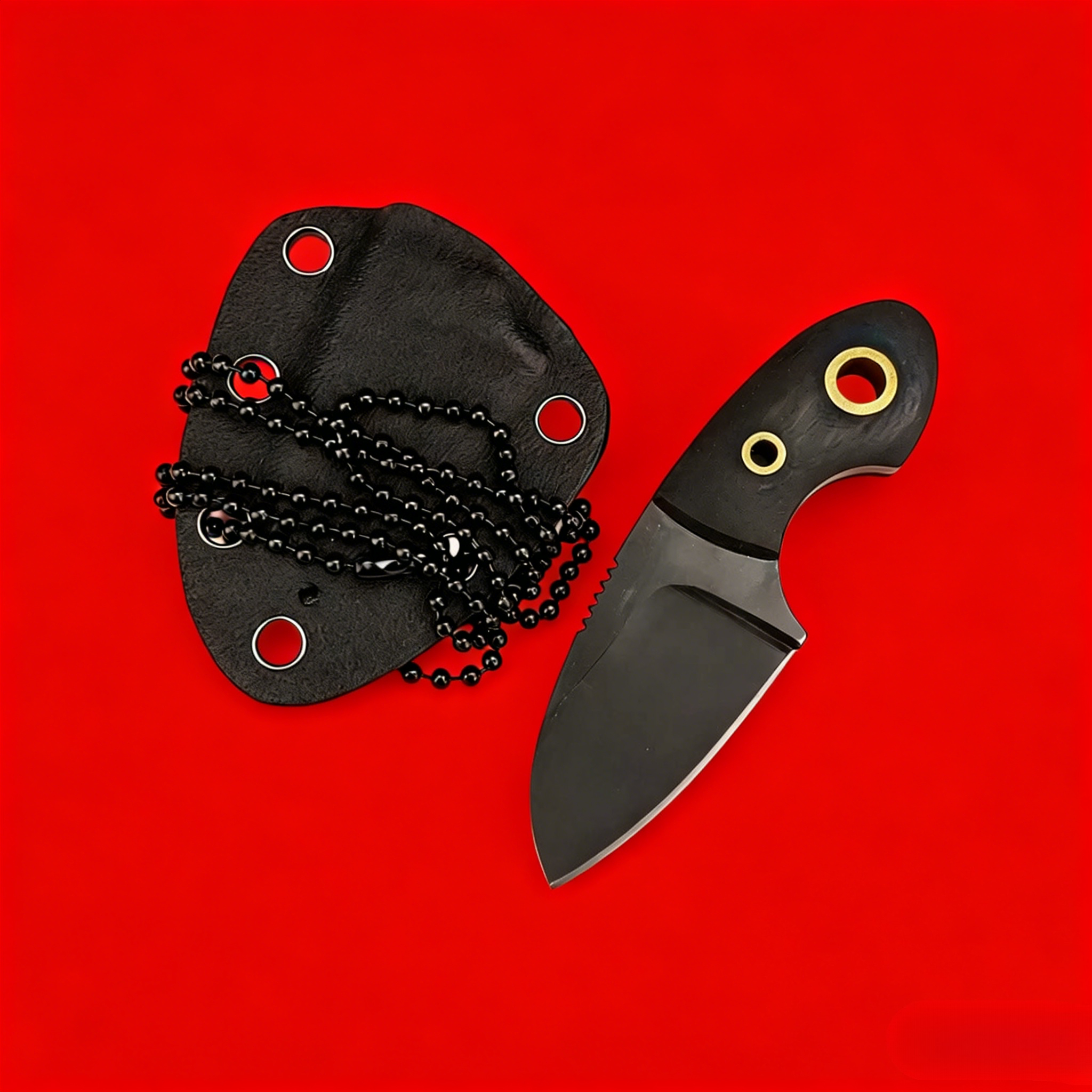 Edc Fixed Blade Deep Carry - Compact Mini Fixed Blade EDC Knife,