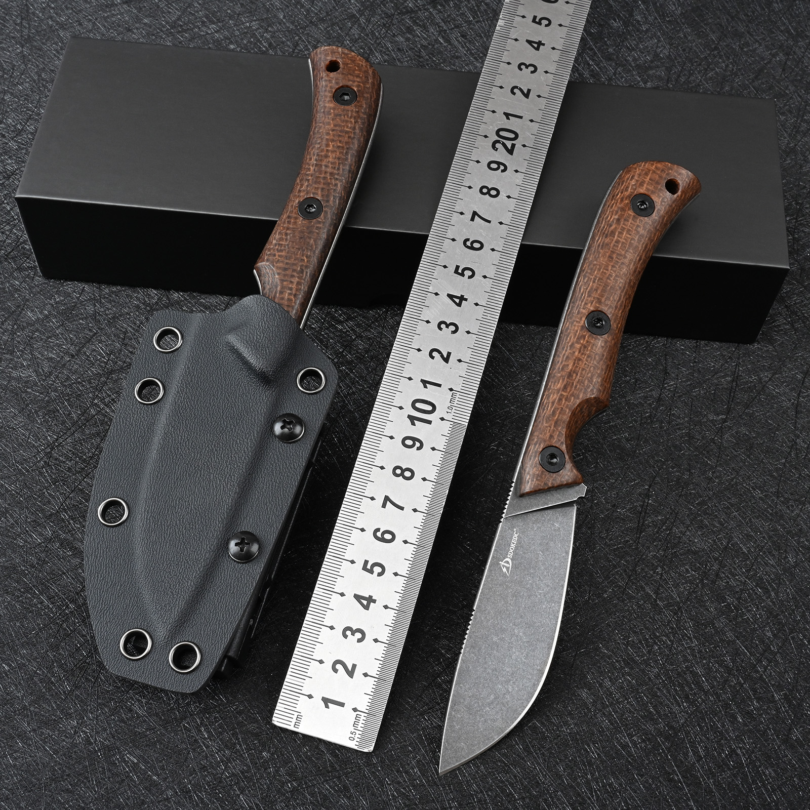 SDOKEDC DC53 Steel EDC Utility – Edc Fixed Blade Deep Carry recenzja i cena