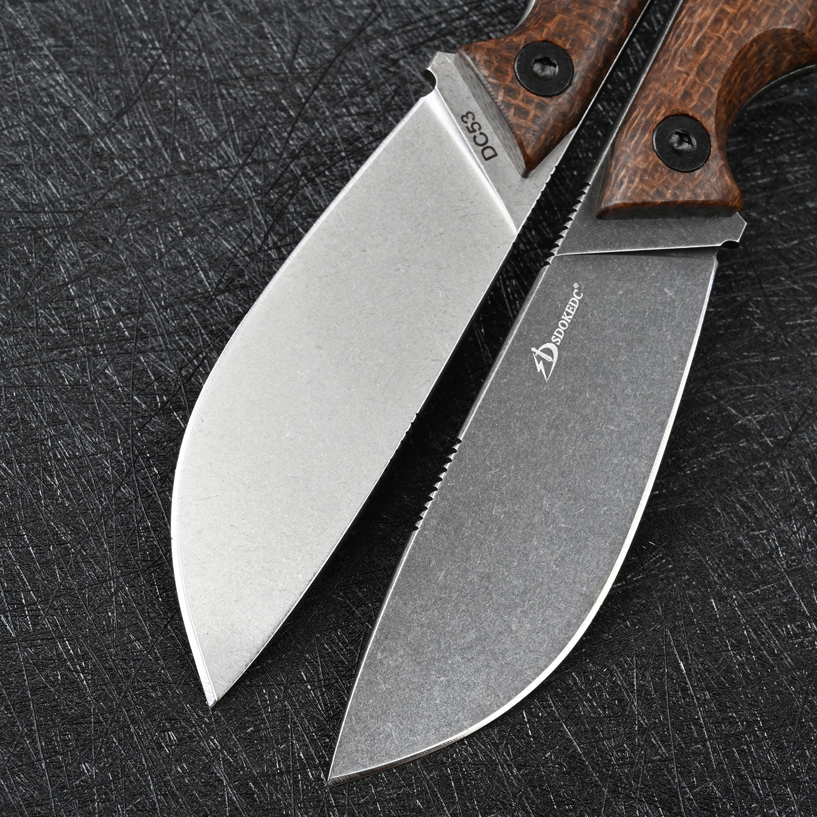 SDOKEDC DC53 Steel EDC Utility – Edc Fixed Blade Deep Carry recenzja i cena