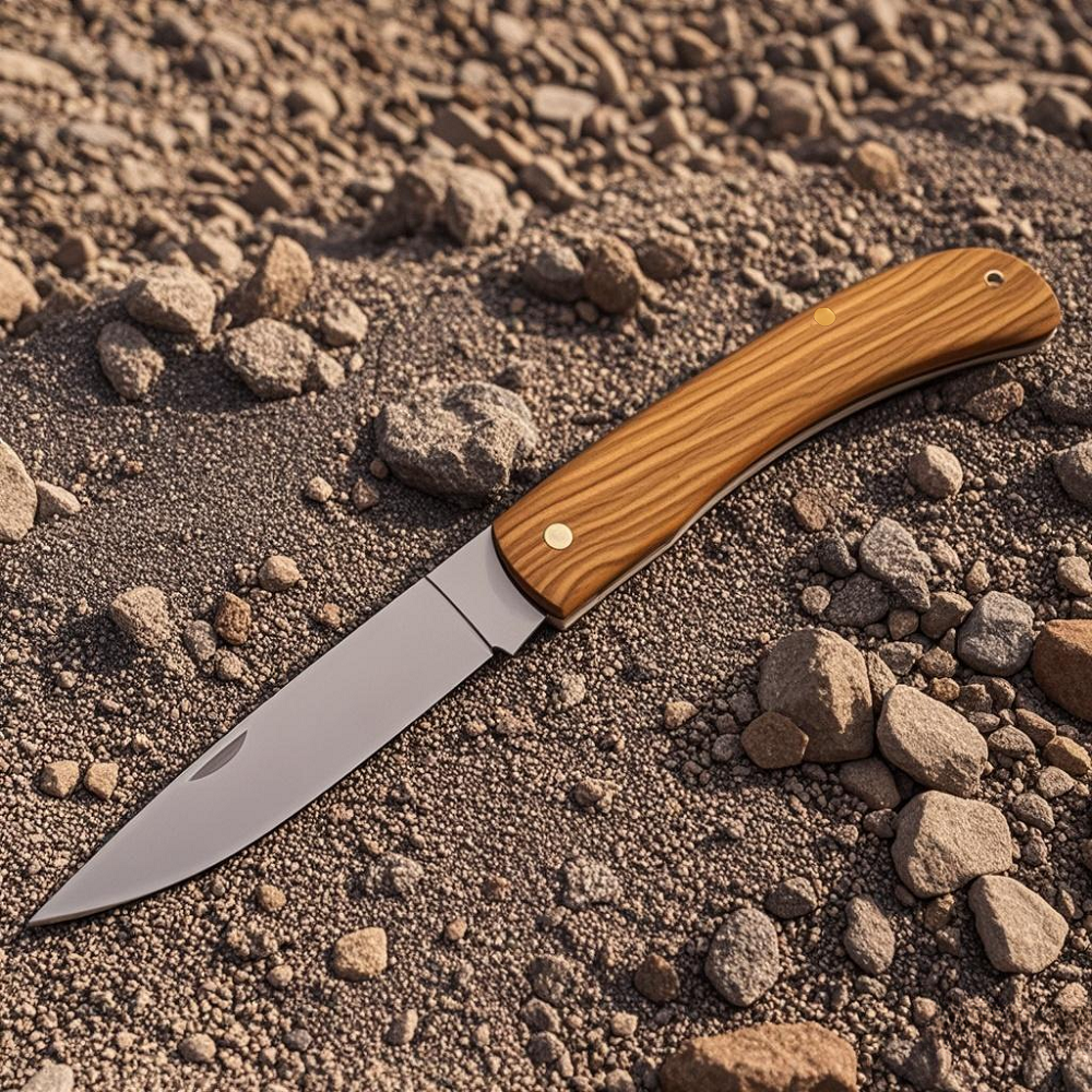 Rosewood Handle Pocket Knife S – Edc Concealed Carry Knife recenzja i cena
