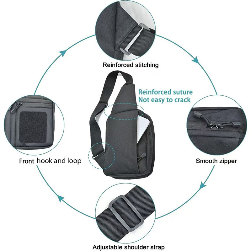 Tactical Pistol Gun Bag Concea – Edc Concealed Carry Sling Bag recenzja i cena
