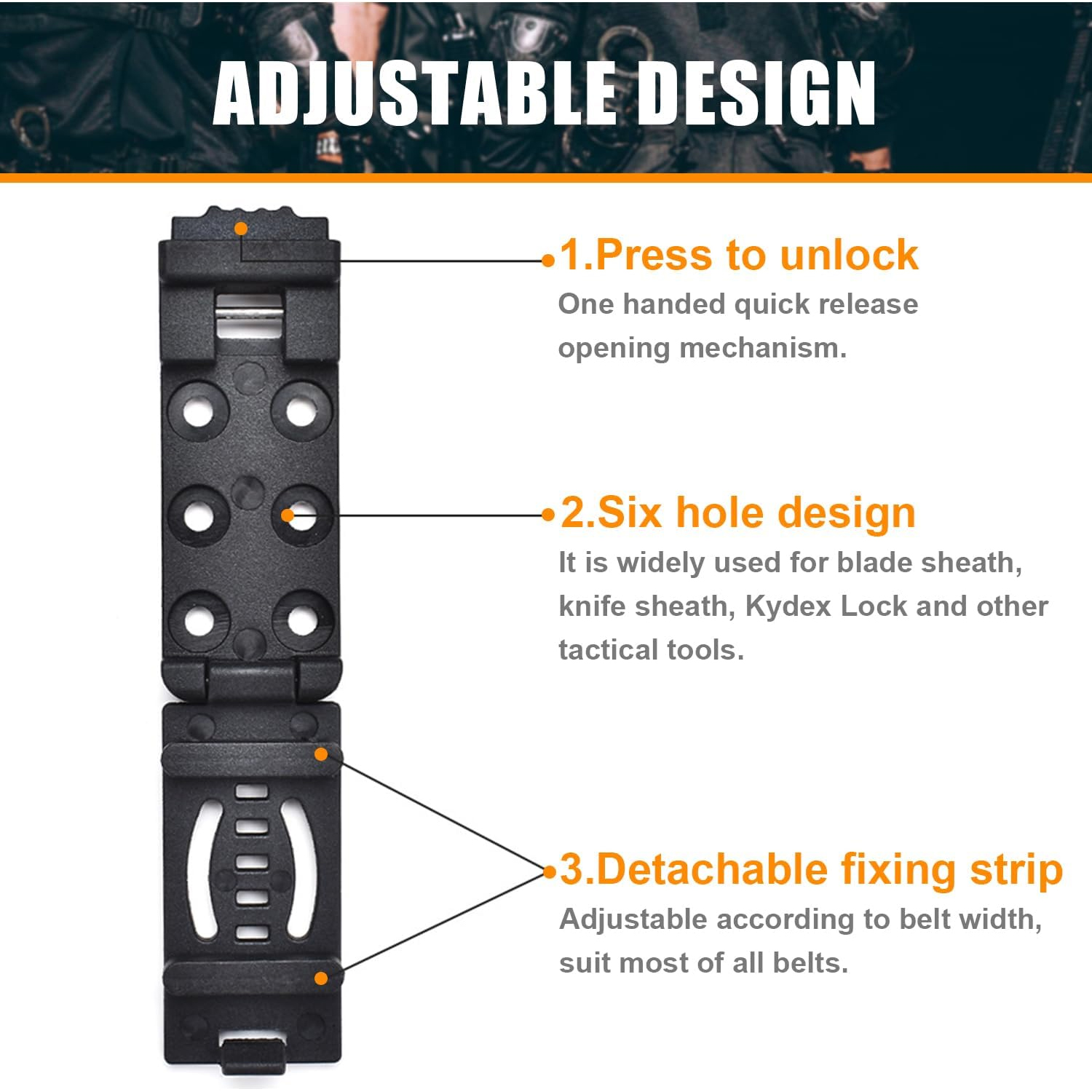 Tactical Knife Clip Holster -  – Edc Carry Holster recenzja i cena