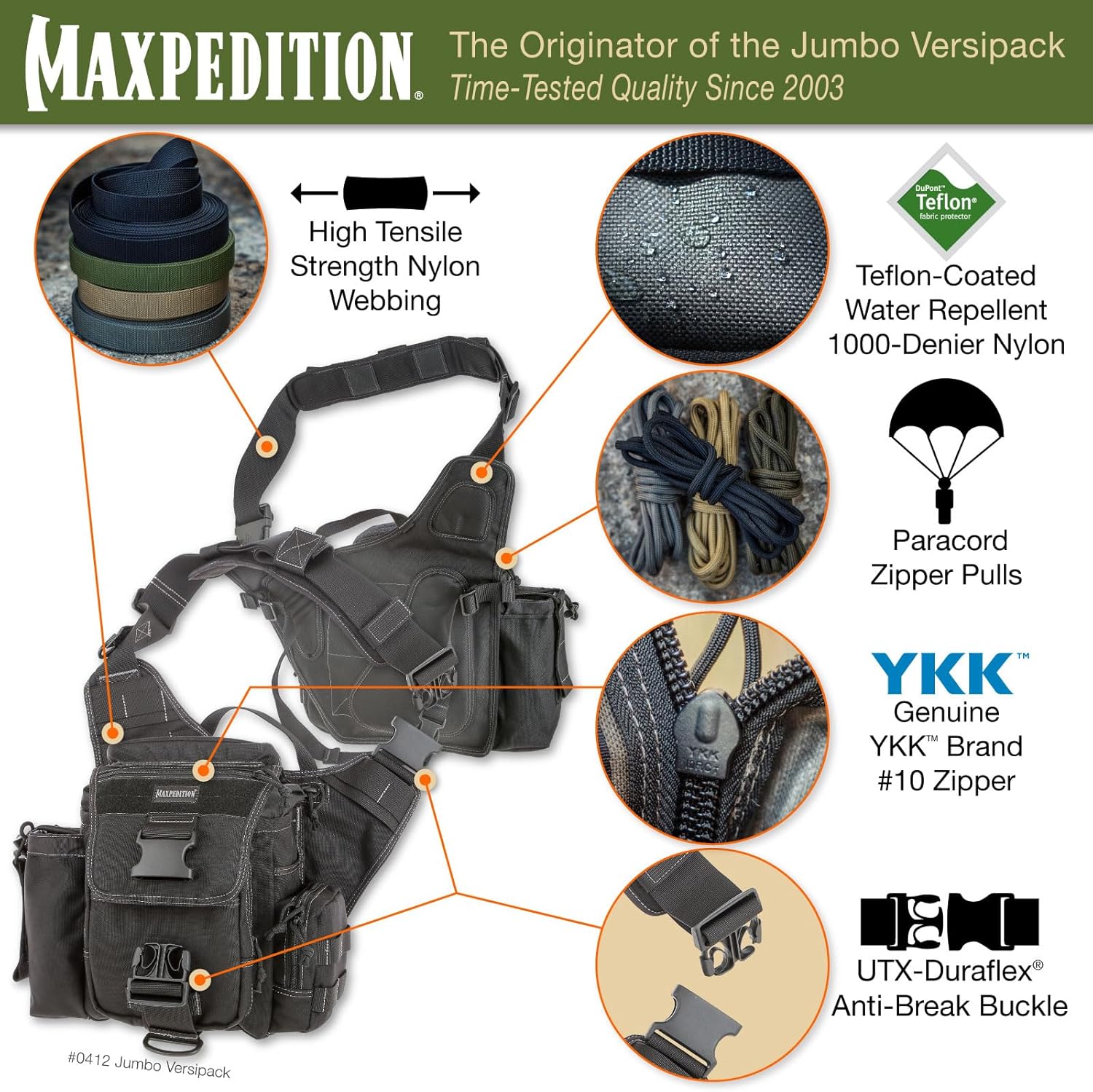 7.4L Tactical Sling Bag, Conce – Edc Concealed Carry Sling Bag recenzja i cena