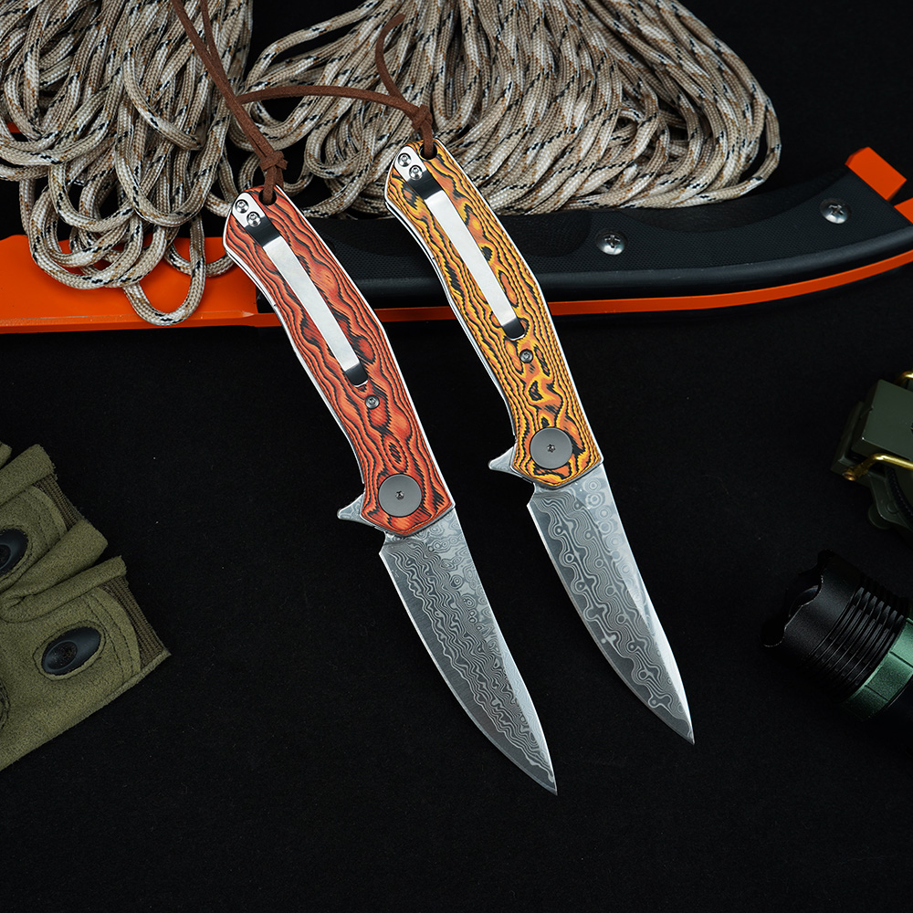 KS 4020 Damascus Knife Portabl – Edc Carry For Men recenzja i cena