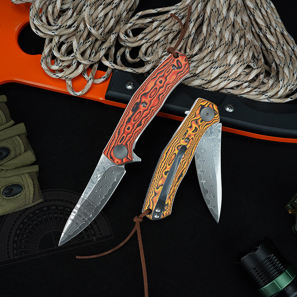 KS 4020 Damascus Knife Portabl – Edc Carry For Men recenzja i cena