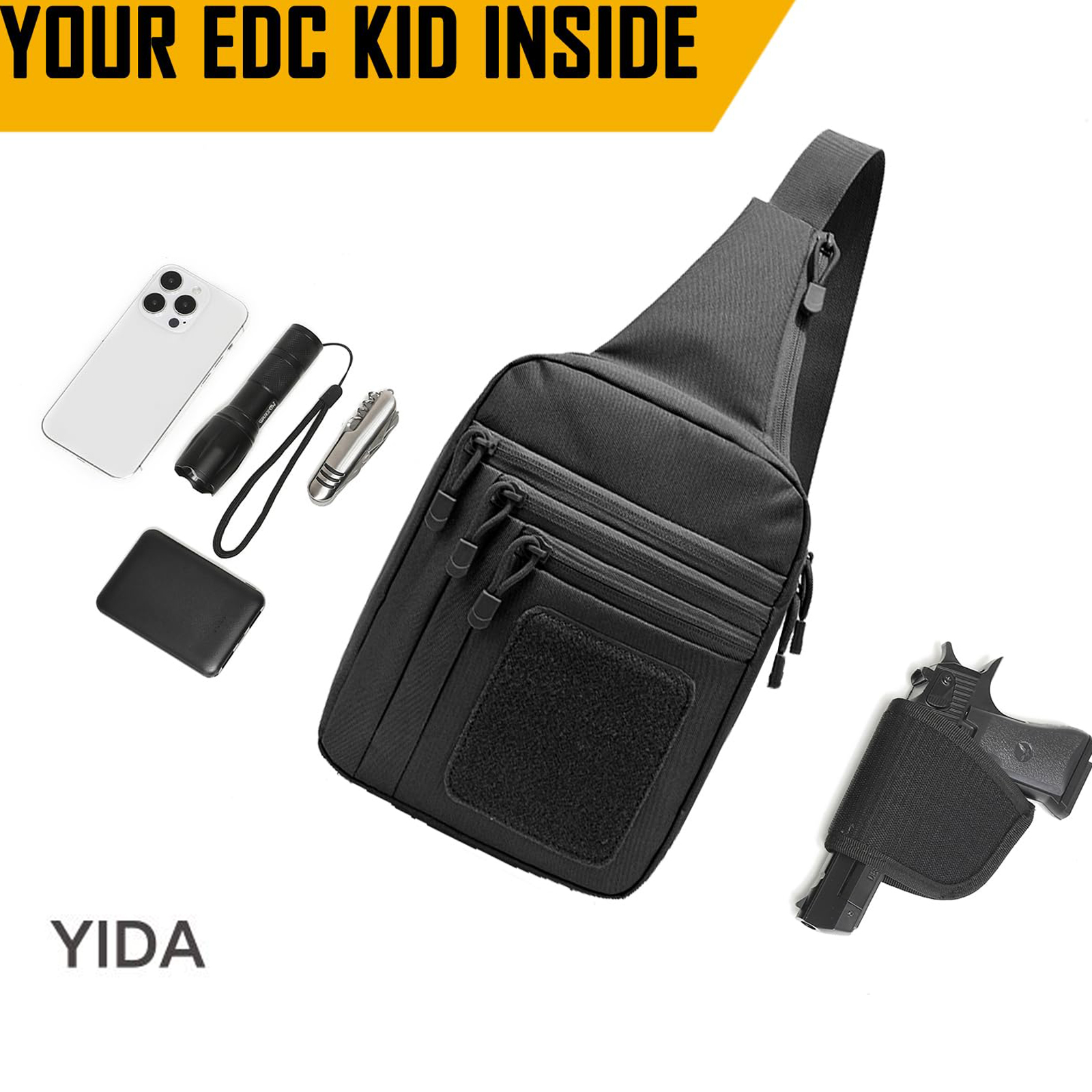 Concealed Carry Crossbody Bag  – Edc Carry For Men recenzja i cena