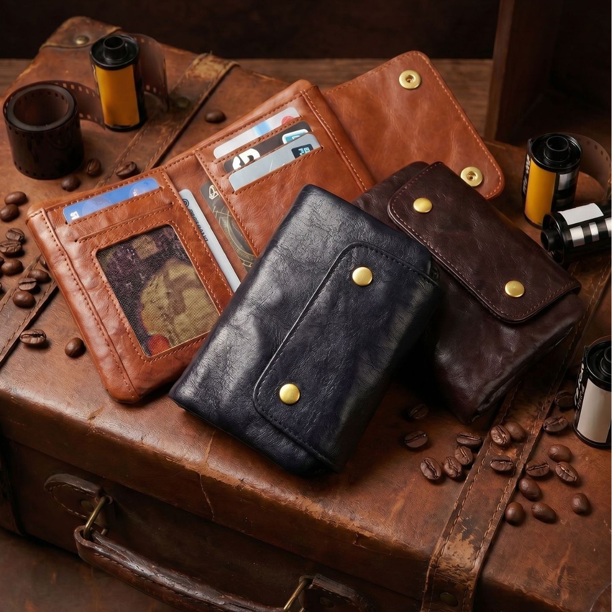 Vintage Full-Grain Leather Sna – Edc Carry Case recenzja i cena