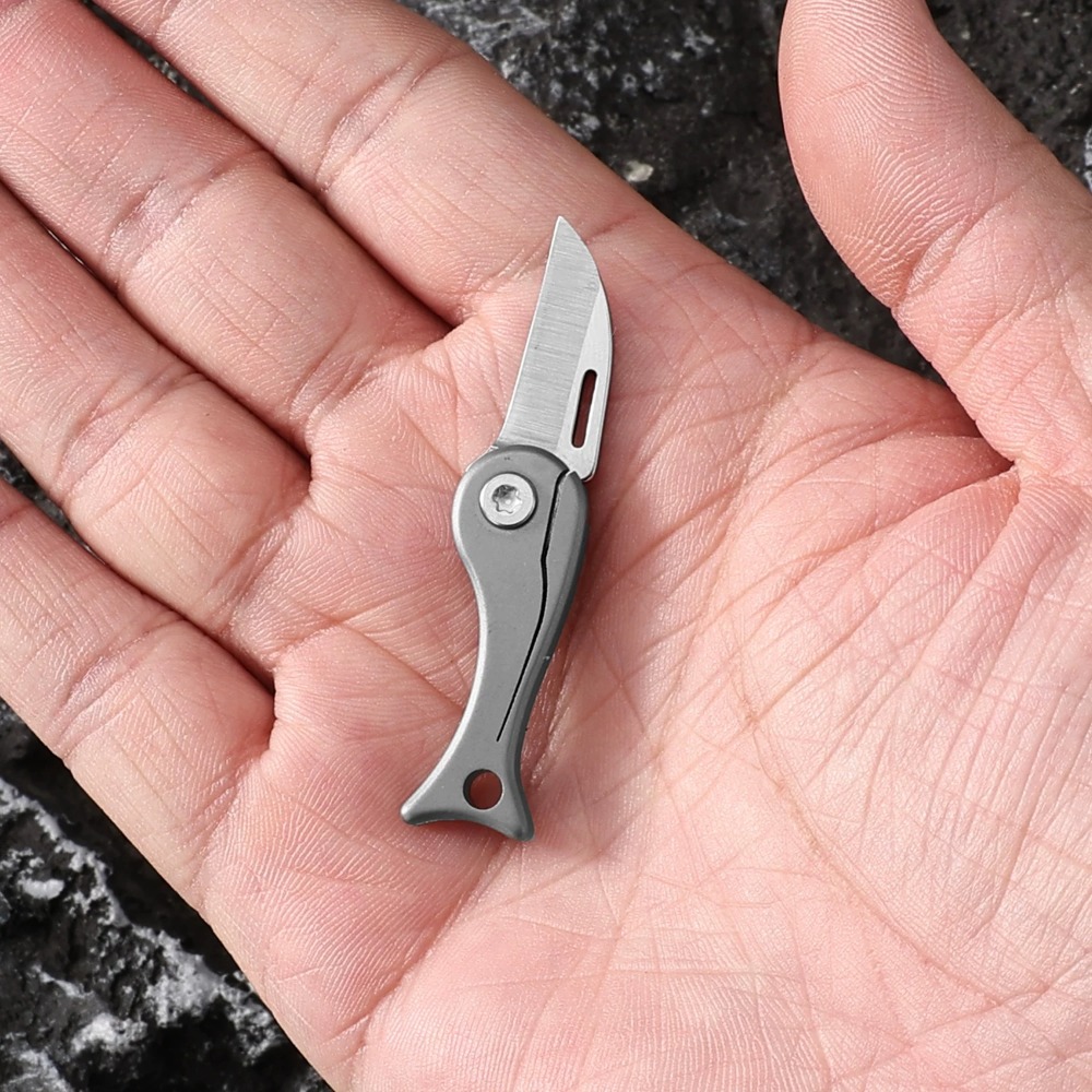 New Retro Mini Titanium Alloy  – Edc Concealed Carry Knife recenzja i cena