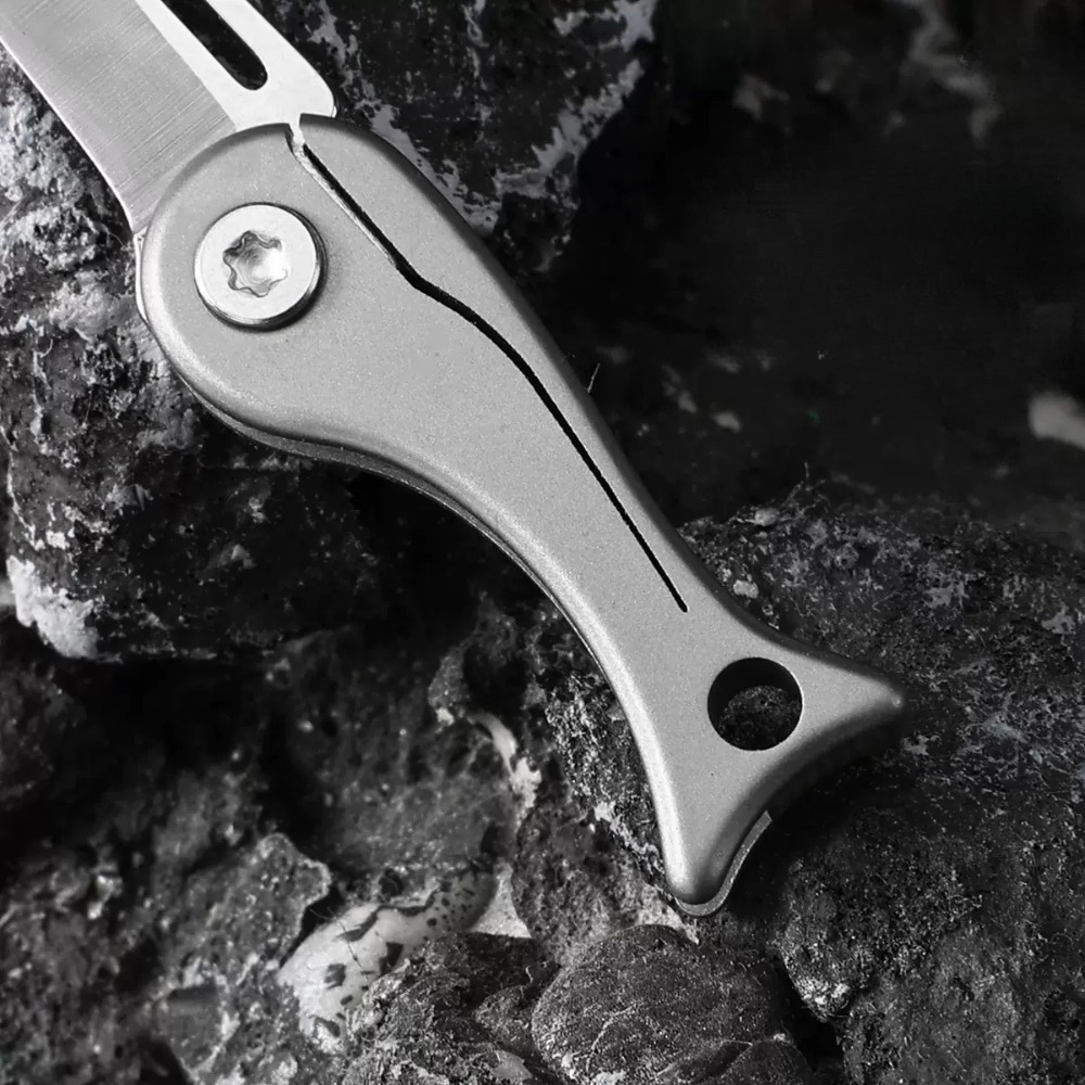 New Retro Mini Titanium Alloy  – Edc Concealed Carry Knife recenzja i cena