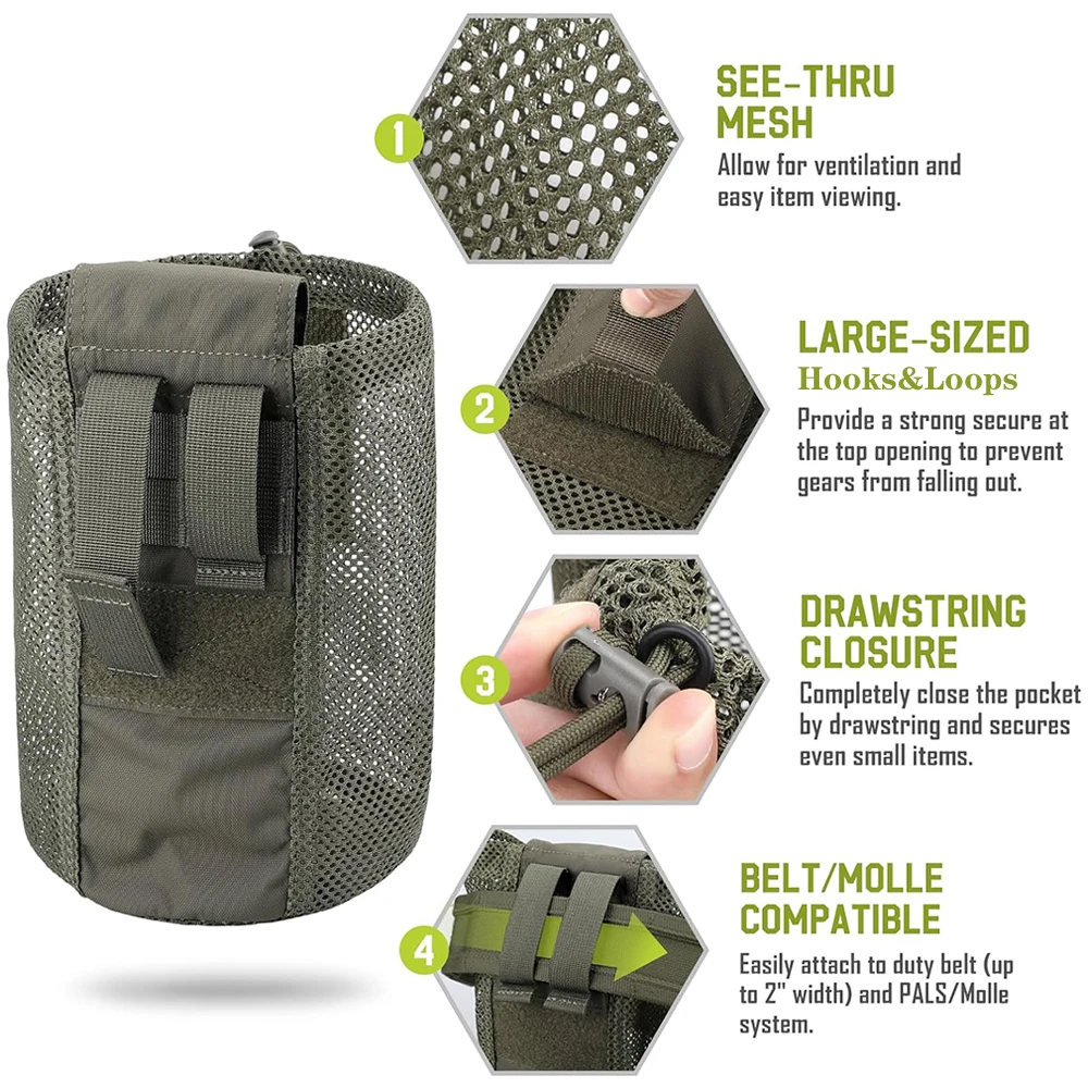 Foldable Molle Dump Drop Pouch – Edc Able Carry recenzja i cena
