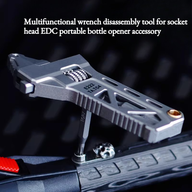 TC4 All-titanium Alloy Wrench  – Edc Carry Pliers recenzja i cena