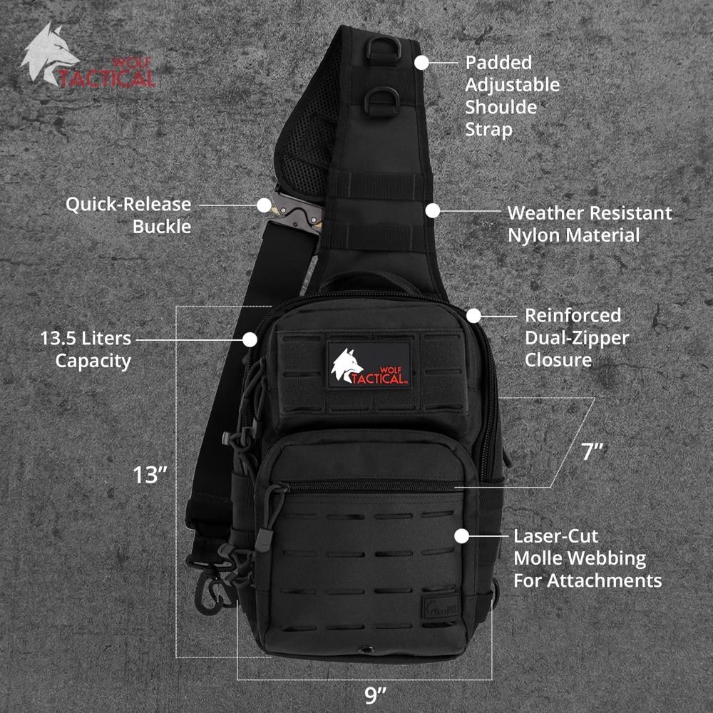 EDC Sling Bag for Men - Concea – Edc Carry For Men recenzja i cena