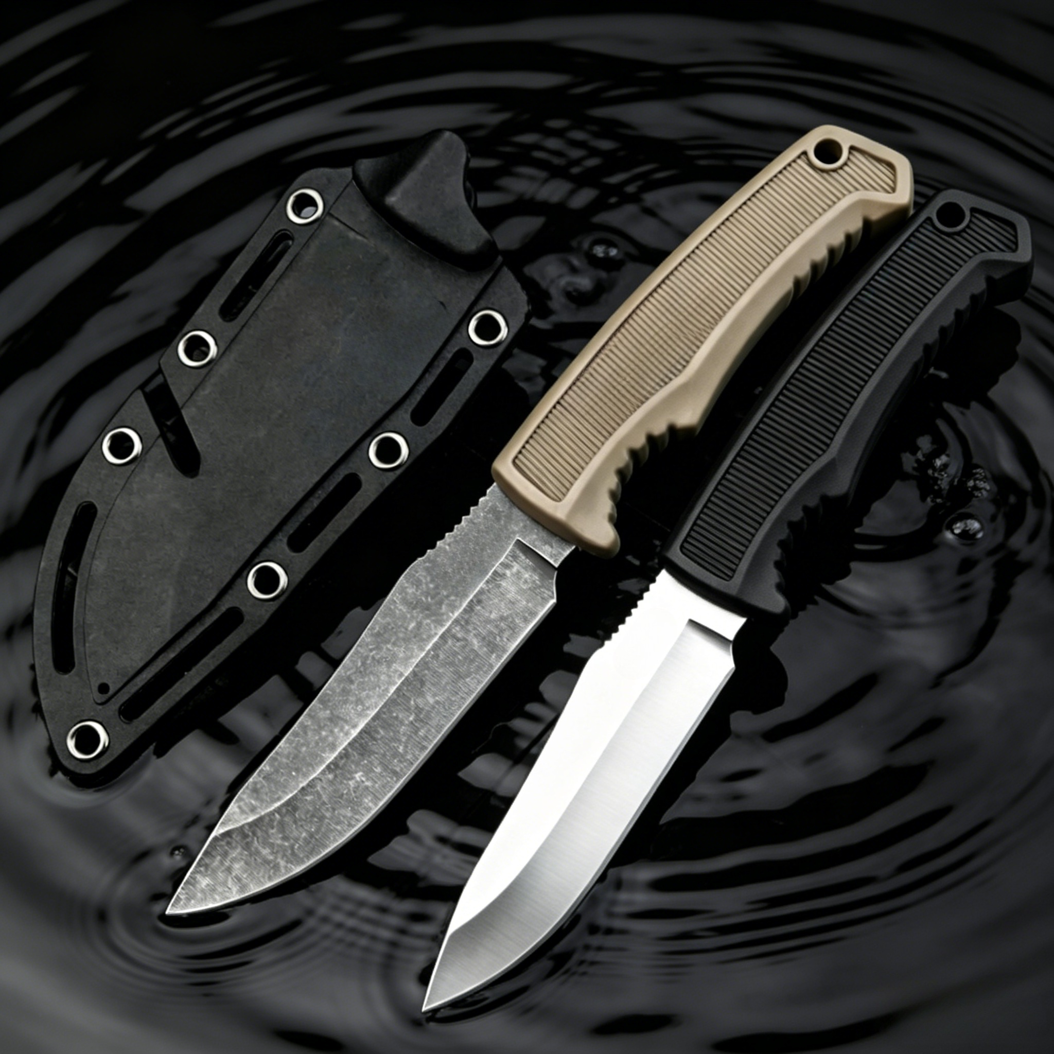 FK1001 Fixed blade Knife – 7Cr – Edc Fixed Blade Deep Carry recenzja i cena