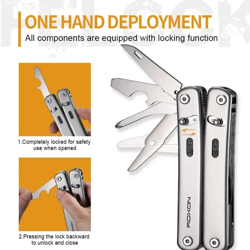 Roxon S804G Flex Multi Tool Op – Edc Carry Pliers recenzja i cena