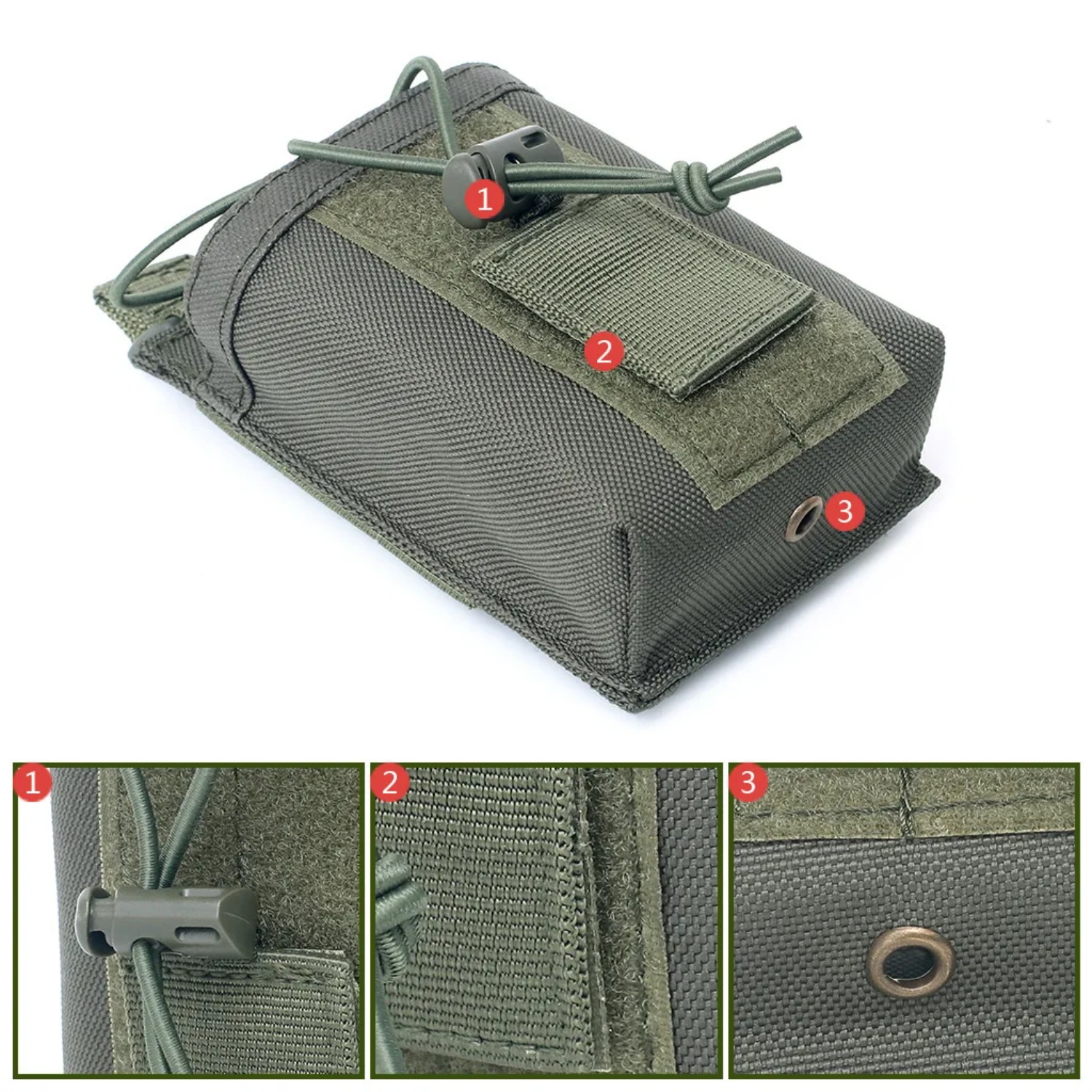 1pc Two Way Radio Holster, Mul – Edc Carry Case recenzja i cena