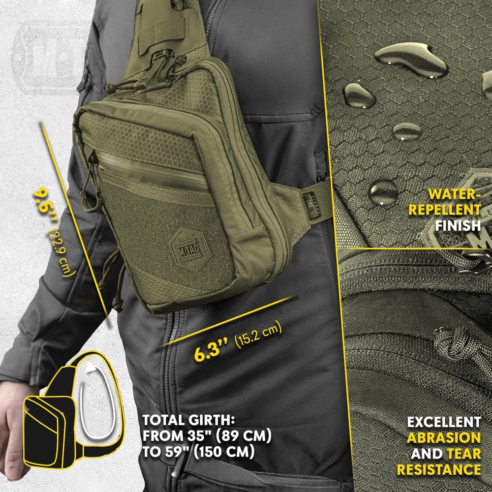 Tactical Sling Bag - EDC Cross – Edc Concealed Carry Sling Bag recenzja i cena