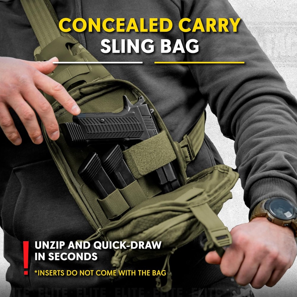 Tactical Sling Bag - EDC Cross – Edc Concealed Carry Sling Bag recenzja i cena