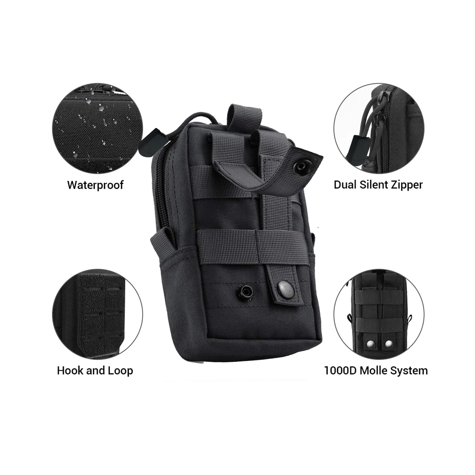 Tactical Molle Pouch Waist Bag – Edc Carry Items recenzja i cena