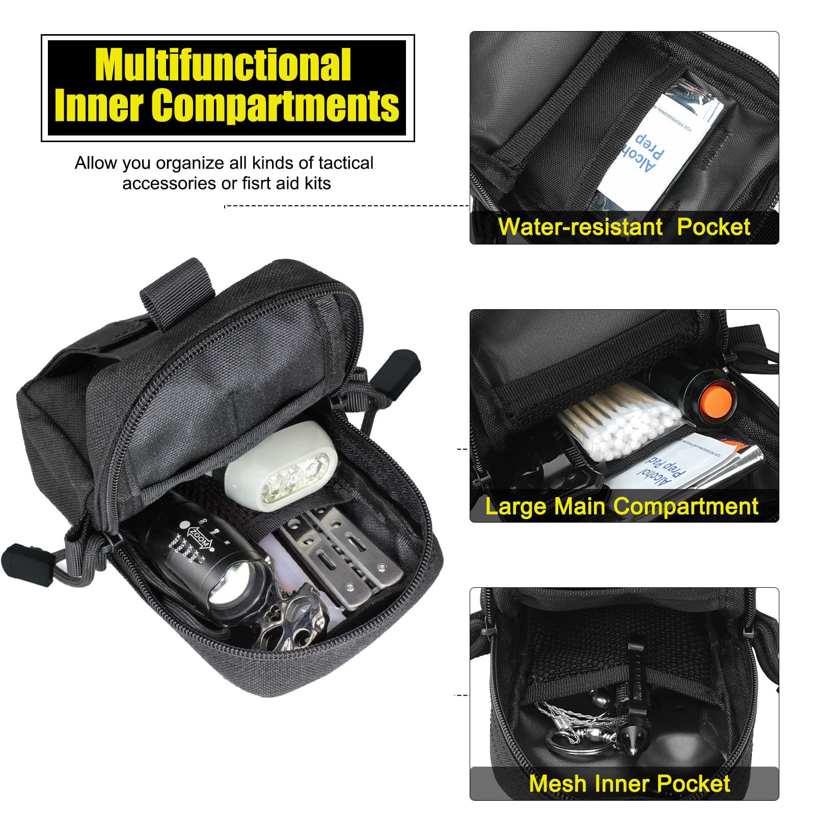 Tactical Molle Pouch Waist Bag – Edc Carry Items recenzja i cena