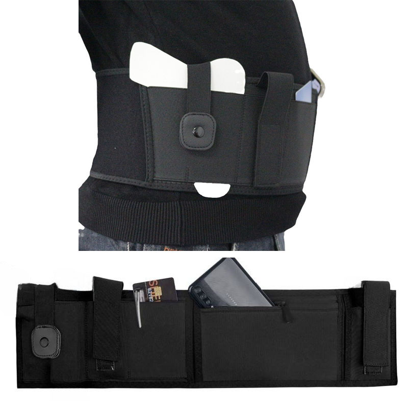 Belly Band Gun Holster Conceal – Edc Carry Belt Pouch recenzja i cena