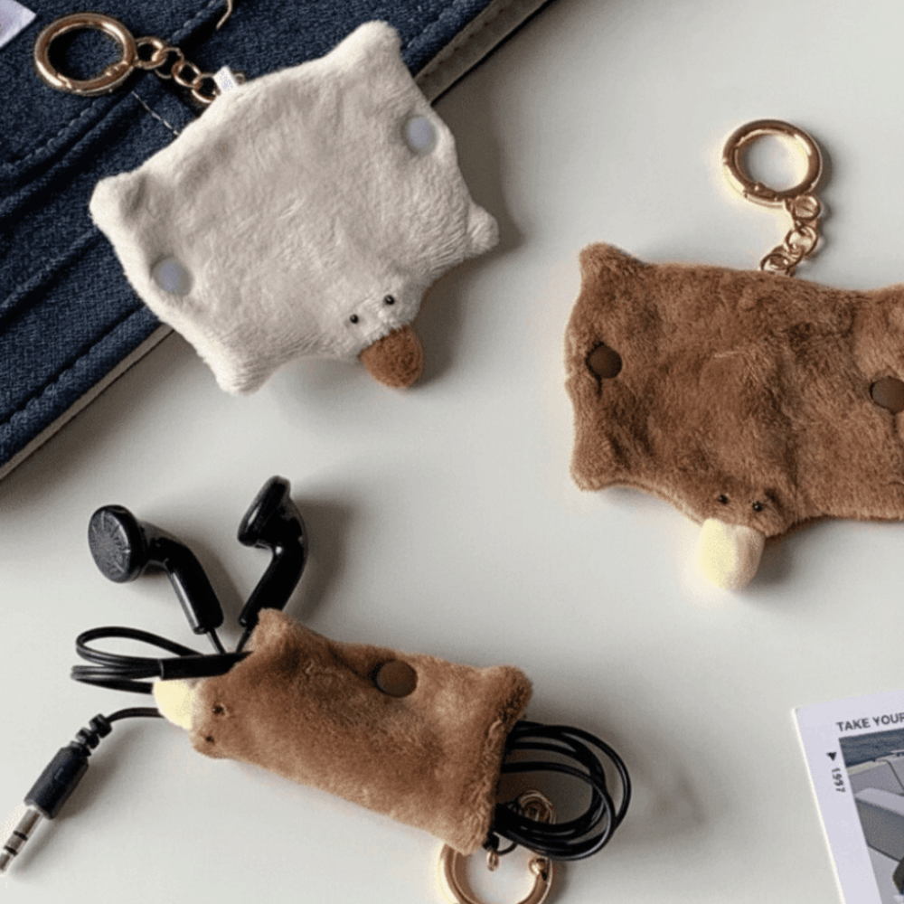 Plush Platypus Data Cable Orga – Cable Winder Keychain recenzja i cena