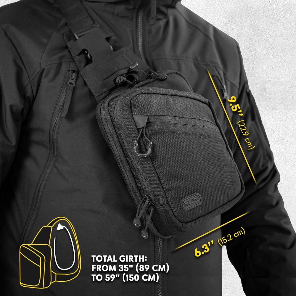 EDC Tactical Sling Bag - Cross – Edc Concealed Carry Sling Bag recenzja i cena