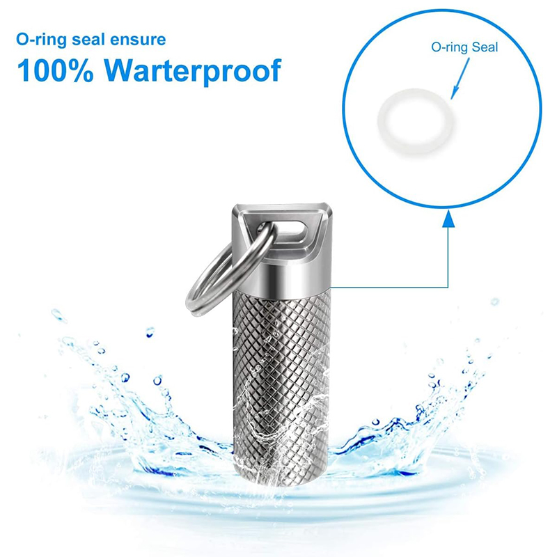 Titanium Alloy Mini Waterproof – Edc Pill Carry recenzja i cena