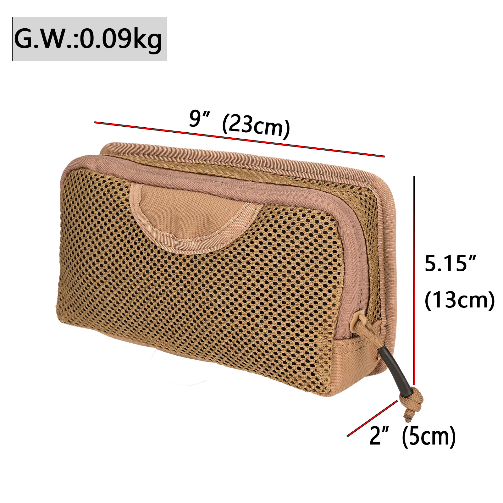Tactical Internal Mesh Pocket  – Edc Able Carry recenzja i cena