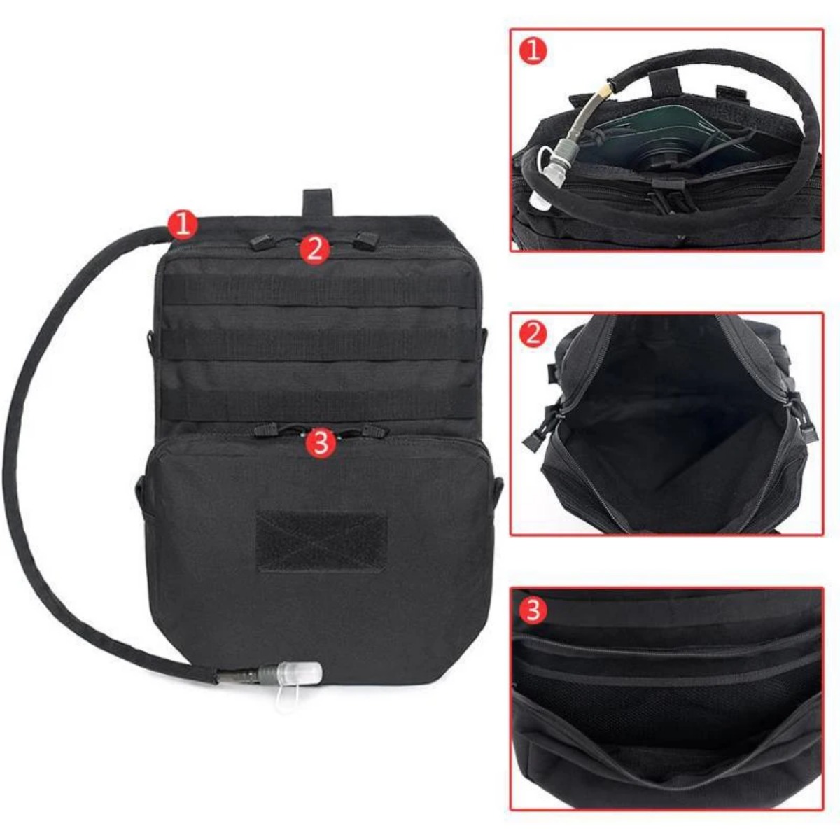 Outdoor Molle Bag Camping Hydr – Edc Carry Items recenzja i cena