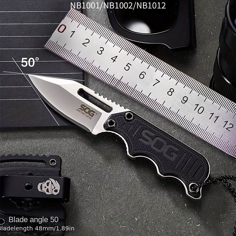 5CR15 stainless steel lightwei – Edc Fixed Blade Deep Carry recenzja i cena