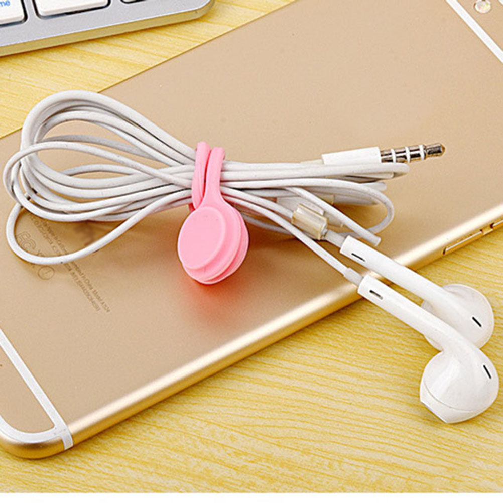 8Pcs Magnetic Earphone Cord Or – Cable Winder Keychain recenzja i cena