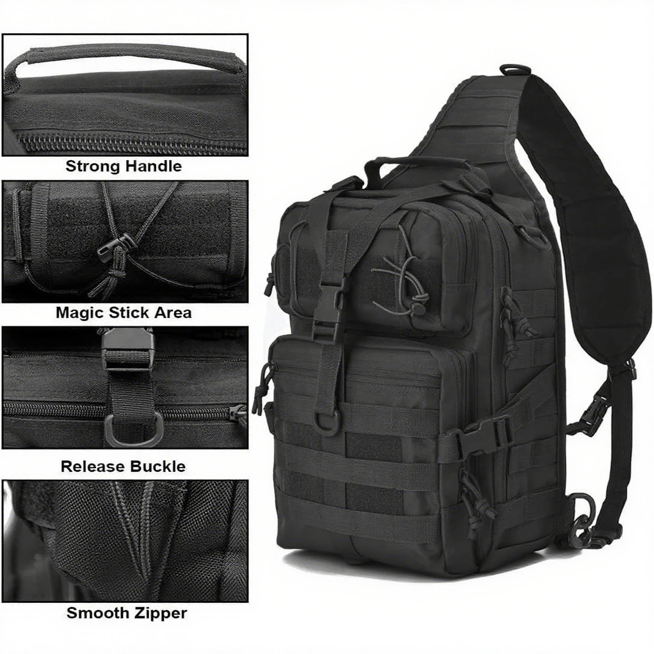 Tactical Sling Backpack Should – Edc Carry Pistols recenzja i cena