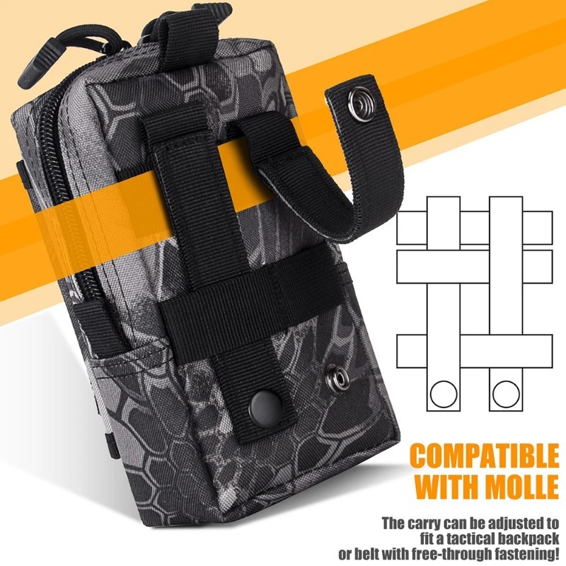 Tactical MOLLE EDC Utility Wai – Edc Carry Holster recenzja i cena