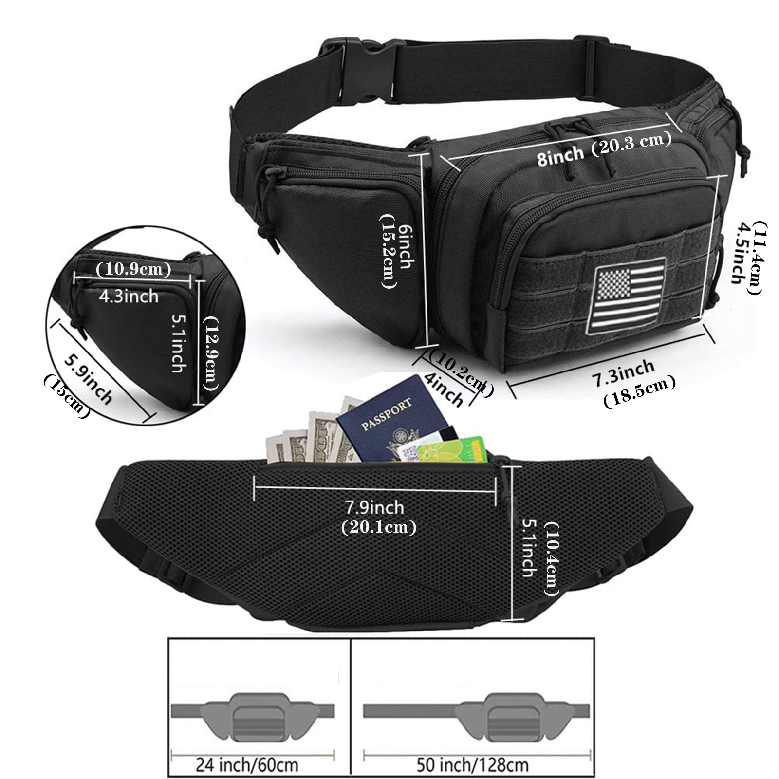 Tactical Fanny Pack Gun Holste – Edc Carry Pistols recenzja i cena