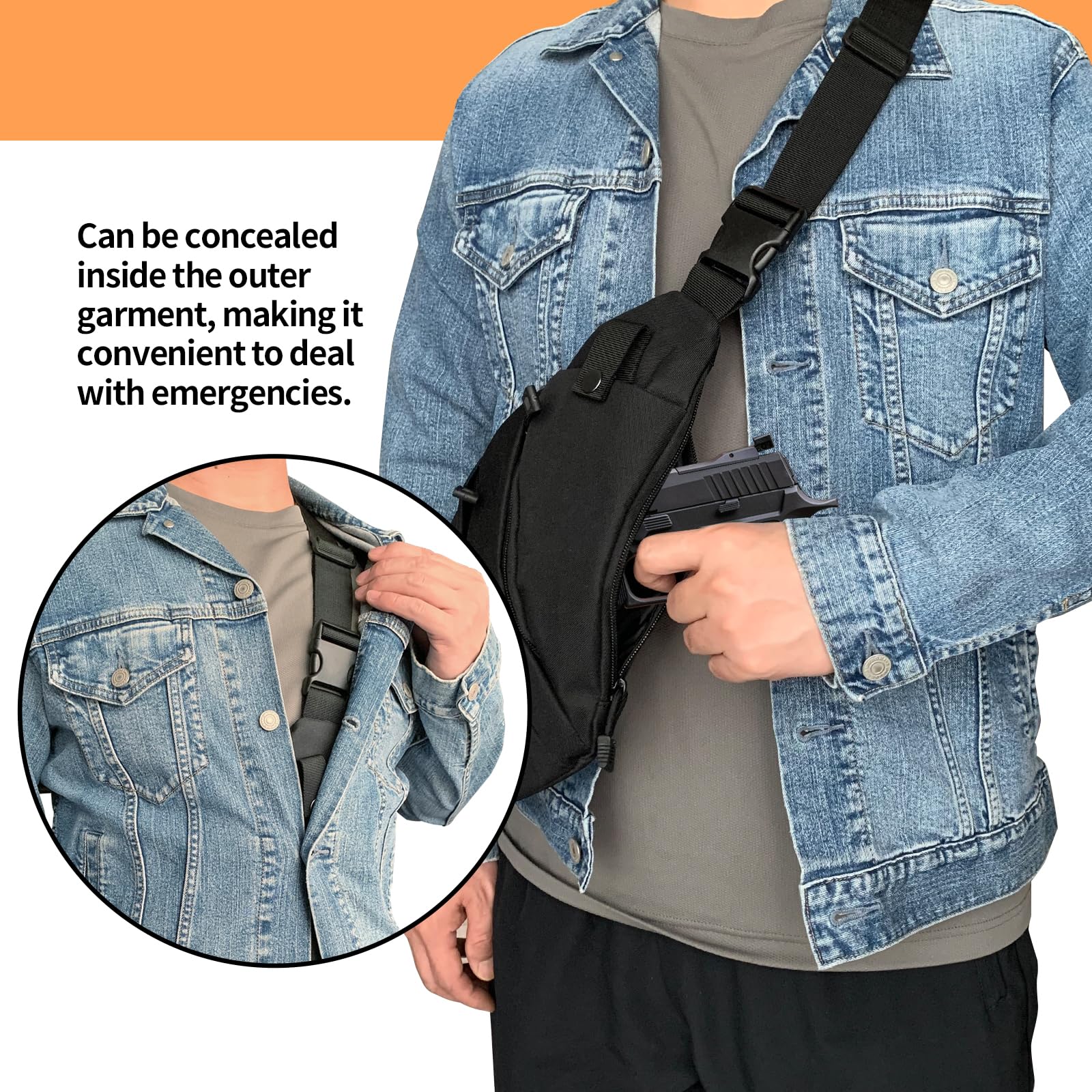 Tactical Crossbody Sling Bag E – Edc Carry Pistols recenzja i cena