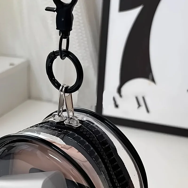Portable Mini Clear Zipper Sto – Cable Winder Keychain recenzja i cena