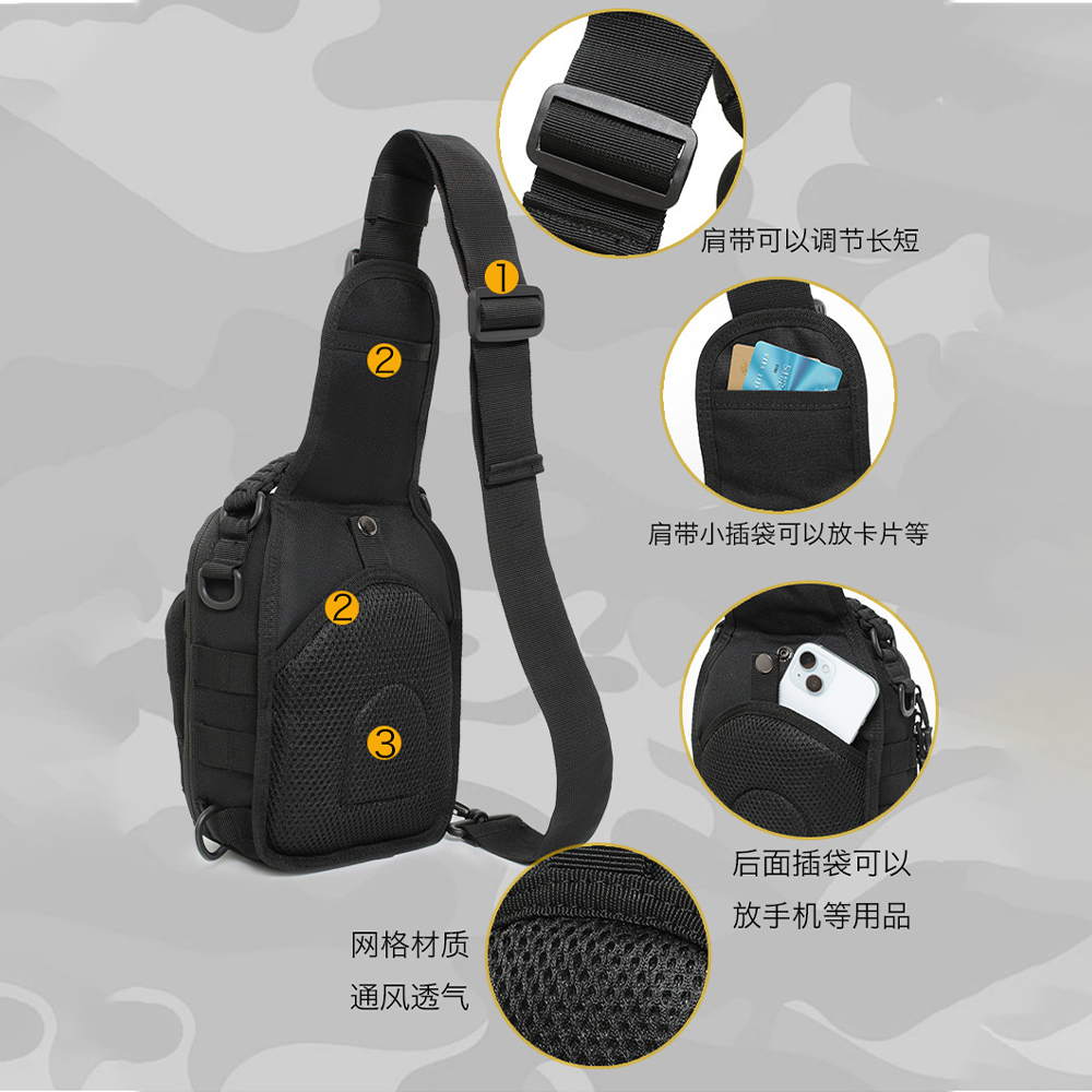 Tactical Sling Bag Pouch Multi – Edc Carry Pistols recenzja i cena