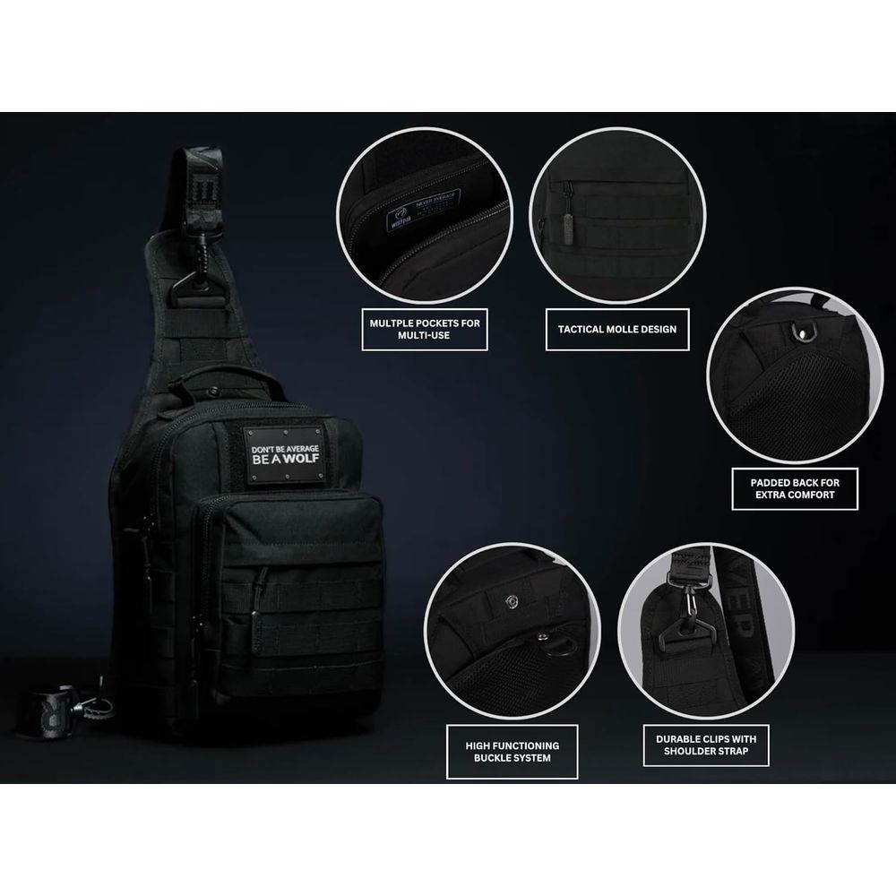 9L Tactical Sling Bag for Conc – Edc Concealed Carry Sling Bag recenzja i cena