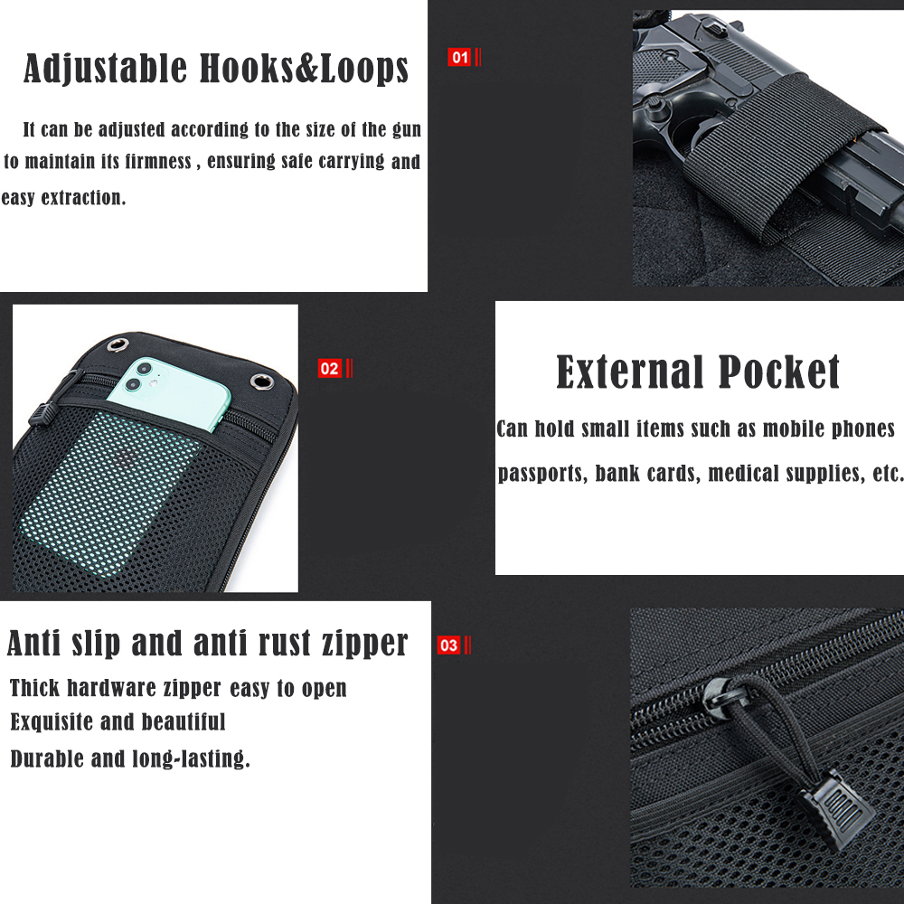Molle Outdoor Tactical Conceal – Edc Carry Belt Pouch recenzja i cena