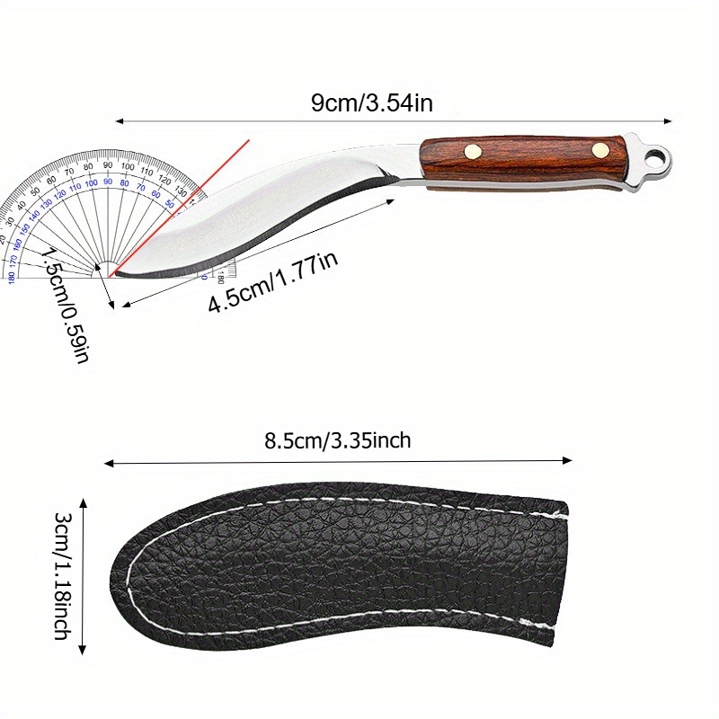 Mini Portable Sharp Fruit Knif – Edc Fixed Blade Deep Carry recenzja i cena