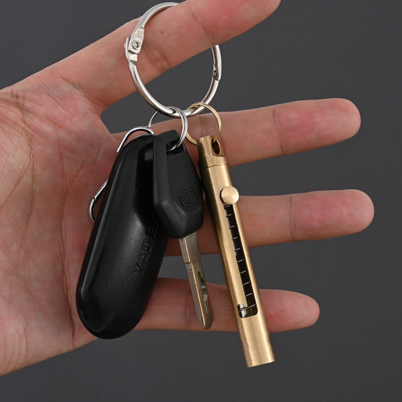 EDC Brass Retractable Knife Ou – Edc Fixed Blade Deep Carry recenzja i cena